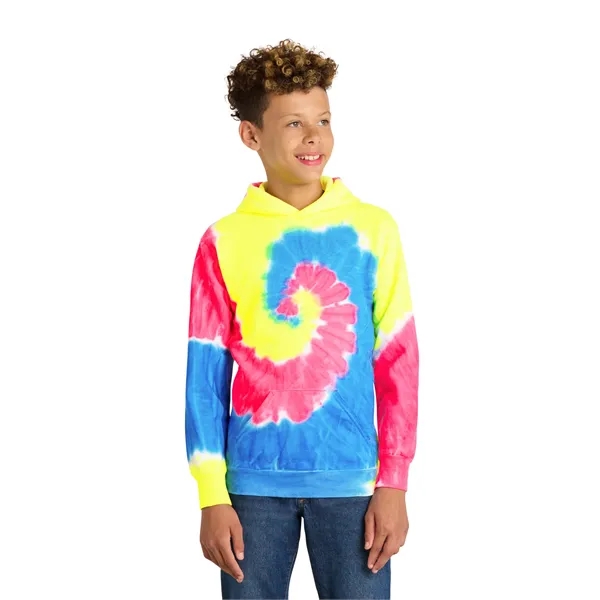 Port & Company Youth Tie-Dye Pullover Hooded Sweatshirt.... from ASI 84863 SanMar