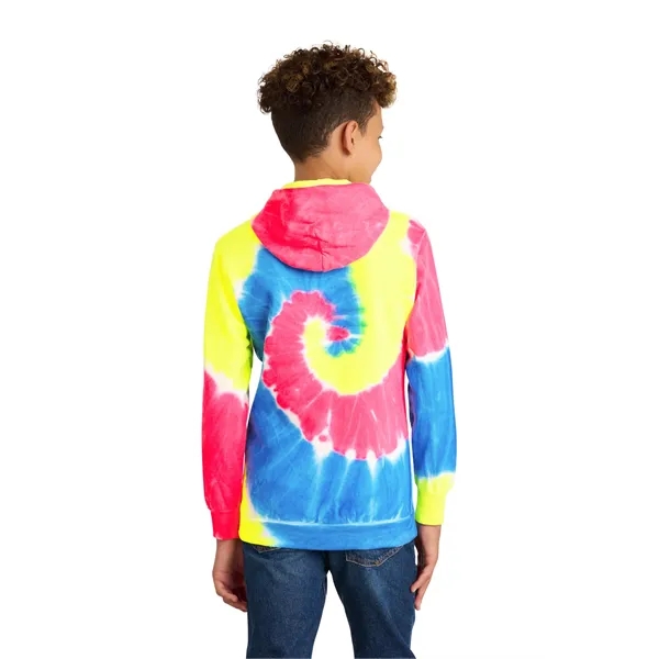 Port & Company Youth Tie-Dye Pullover Hooded Sweatshirt.... from ASI 84863 SanMar