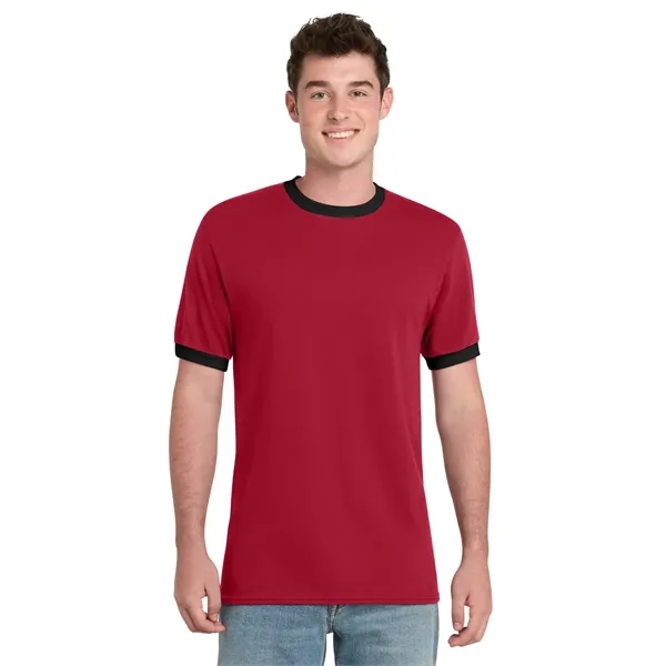 Port & Company Core Cotton Ringer Tee.... from ASI 84863 SanMar