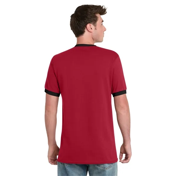 Port & Company Core Cotton Ringer Tee.... from ASI 84863 SanMar