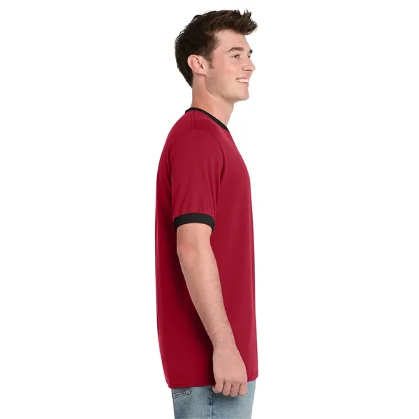 Port & Company Core Cotton Ringer Tee.... from ASI 84863 SanMar