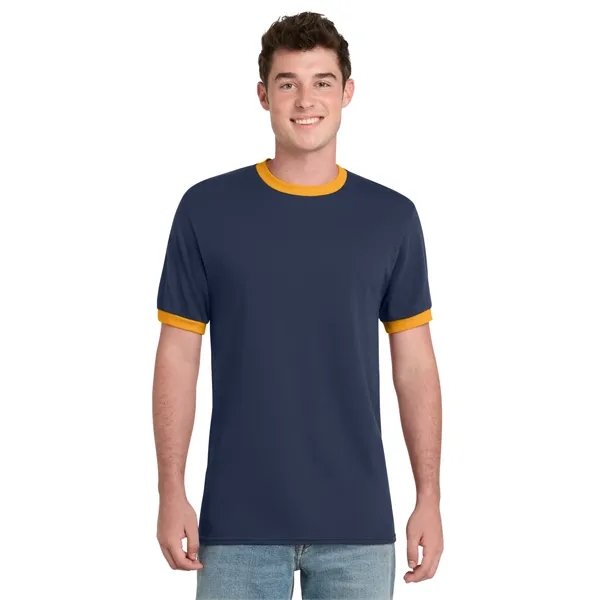 Port & Company Core Cotton Ringer Tee.... from ASI 84863 SanMar