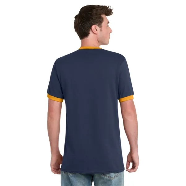 Port & Company Core Cotton Ringer Tee.... from ASI 84863 SanMar