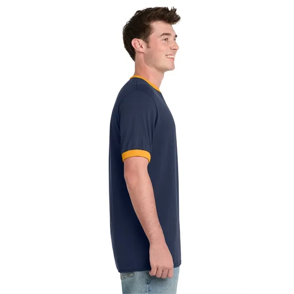 Port & Company Core Cotton Ringer Tee.... from ASI 84863 SanMar
