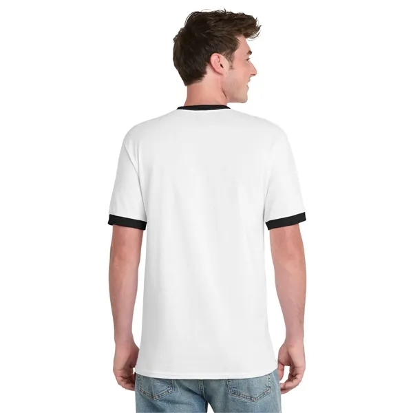 Port & Company Core Cotton Ringer Tee.... from ASI 84863 SanMar