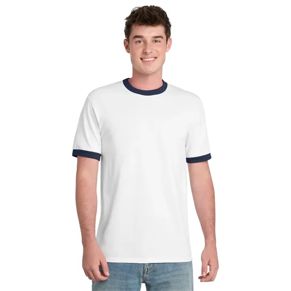 Port & Company Core Cotton Ringer Tee.... from ASI 84863 SanMar