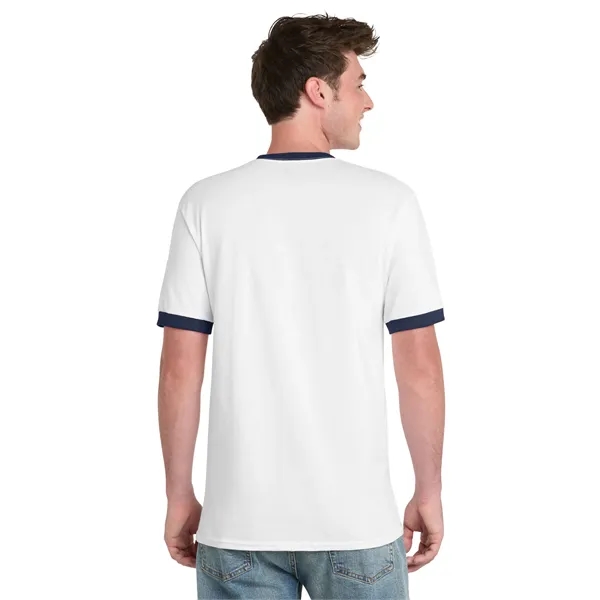 Port & Company Core Cotton Ringer Tee.... from ASI 84863 SanMar