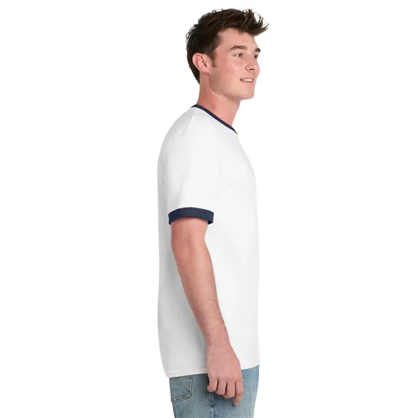 Port & Company Core Cotton Ringer Tee.... from ASI 84863 SanMar
