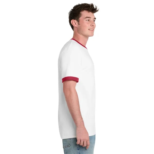Port & Company Core Cotton Ringer Tee.... from ASI 84863 SanMar