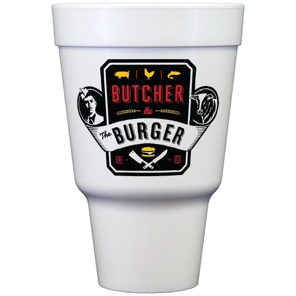 44oz car styrofoam cup. Insulated to keep beverages hot or cold.... from ASI 79541 Print Appeal,Inc. / Print Appeal