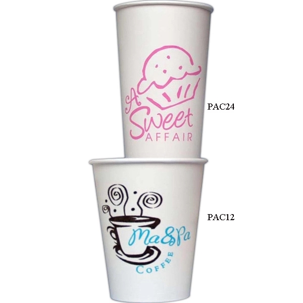 Double wall paper cups that are great for hot beverages.... from ASI 79541 Print Appeal,Inc.