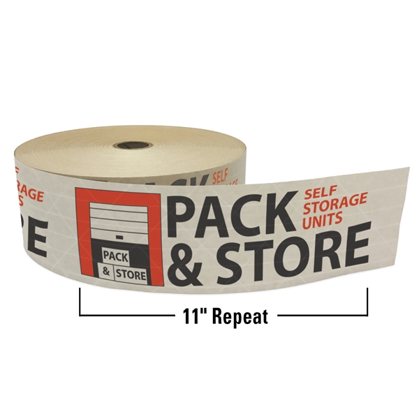 Brand your box with white paper box tape... from ASI 56950 Gill Studios Inc / Gill-Line®