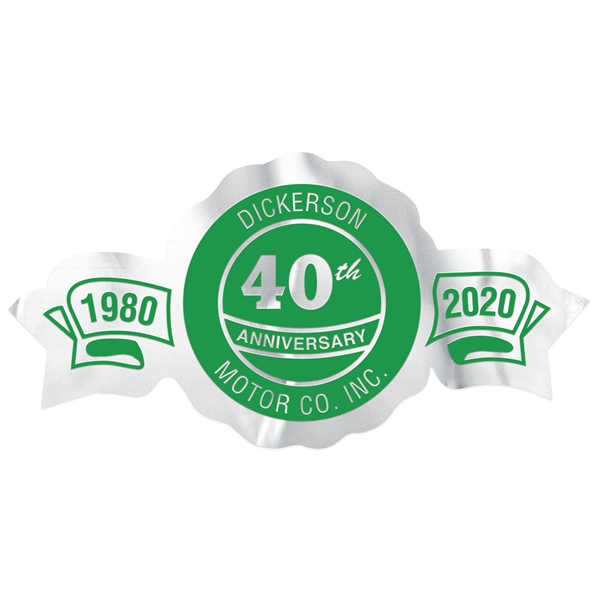 Round Special Occasion Roll Label w/ Side Banners.... from ASI 56950 Gill Studios Inc / Gill-Line®