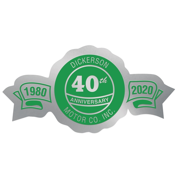 Round Special Occasion Roll Label w/ Side Banners.... from ASI 56950 Gill Studios Inc / Gill-Line®