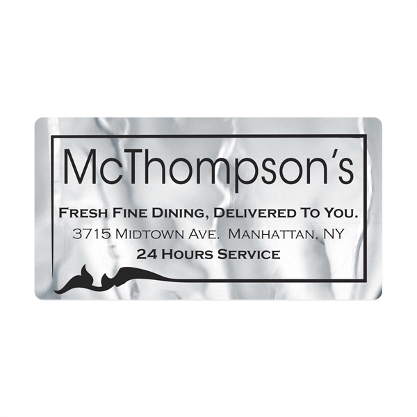 Die Cut Rectangle Roll Label (2 3/4"x5 1/4")... from ASI 56950 Gill Studios Inc