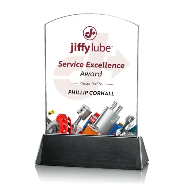 Arch award on a black aluminum base.... from ASI 84592 St Regis Group / St Regis