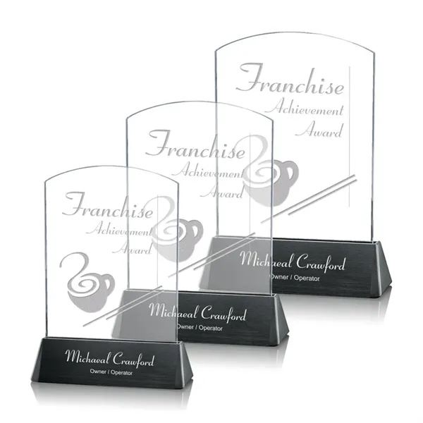 Arch award on a black anodized aluminum base.... from ASI 84592 St Regis Group / St Regis