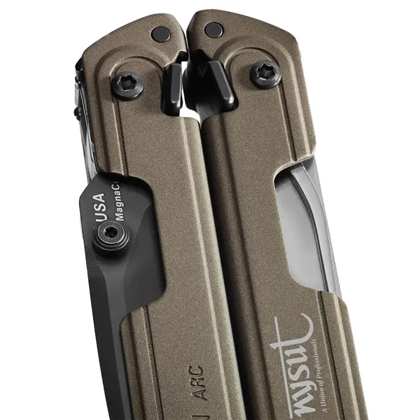 The Leatherman ARC is the first-ever multi-tool to have a MagnaCut... from ASI 46170 Compass Industries Inc
