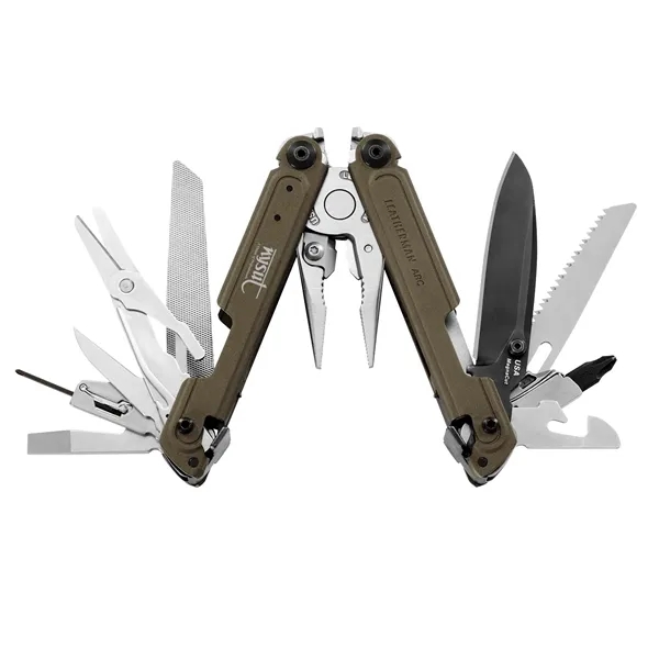 The Leatherman ARC is the first-ever multi-tool to have a MagnaCut... from ASI 46170 Compass Industries Inc