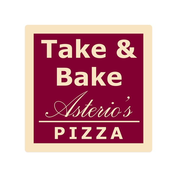 Die Cut Square Roll Label (2 1/2"x2 1/2")... from ASI 56950 Gill Studios Inc