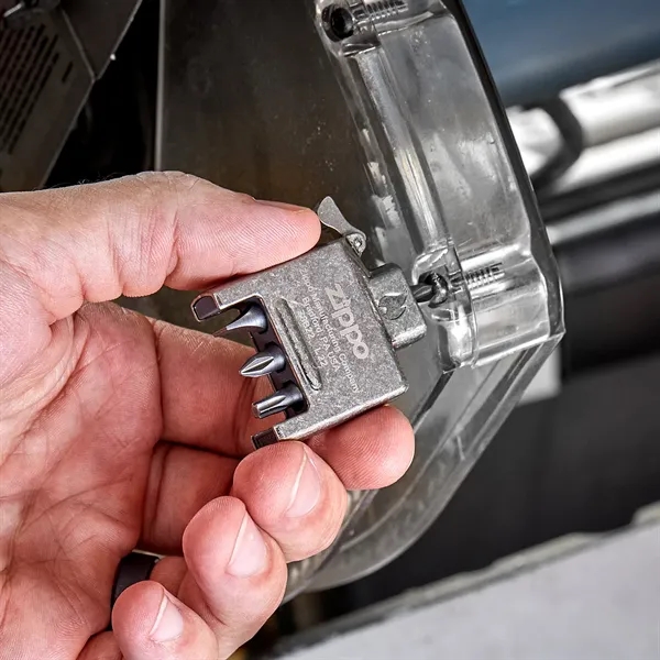 Zippo's new Bit Safe screwdriver replaces the lighter insert with a... from ASI 46170 Compass Industries Inc