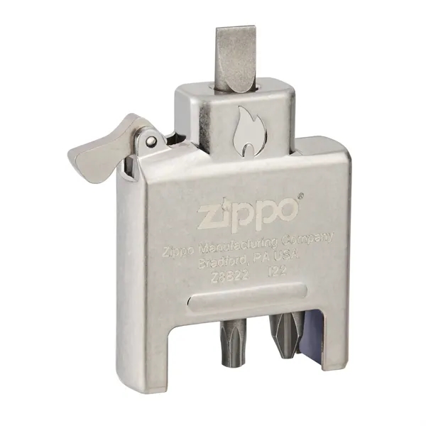 Zippo's new Bit Safe screwdriver replaces the lighter insert with a... from ASI 46170 Compass Industries Inc