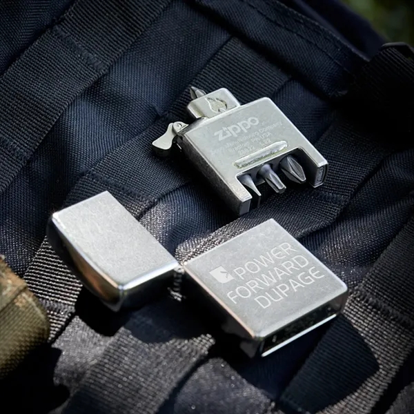 Zippo's new Bit Safe screwdriver replaces the lighter insert with a... from ASI 46170 Compass Industries Inc