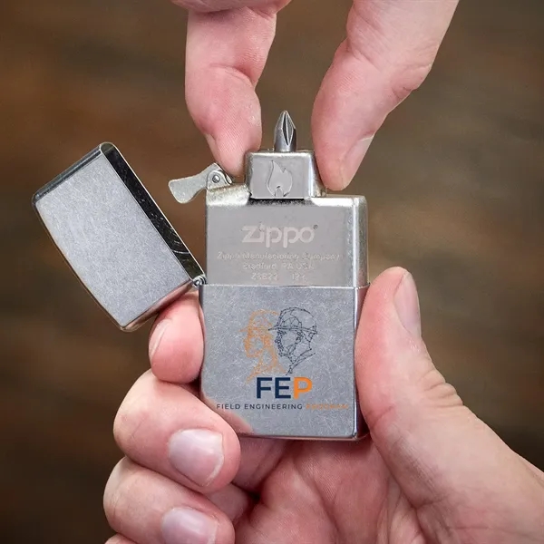 Zippo's new Bit Safe screwdriver replaces the lighter insert with a... from ASI 46170 Compass Industries Inc