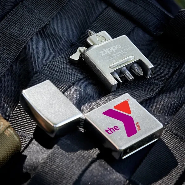 Zippo's new Bit Safe screwdriver replaces the lighter insert with a... from ASI 46170 Compass Industries Inc