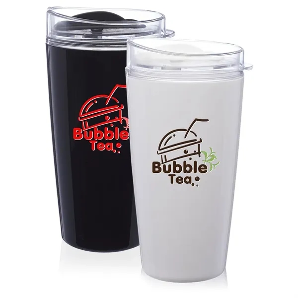 16 oz. Verano coffee tumbler made of Tritan plastic with double-wall... from ASI 39552 BEL Promo
