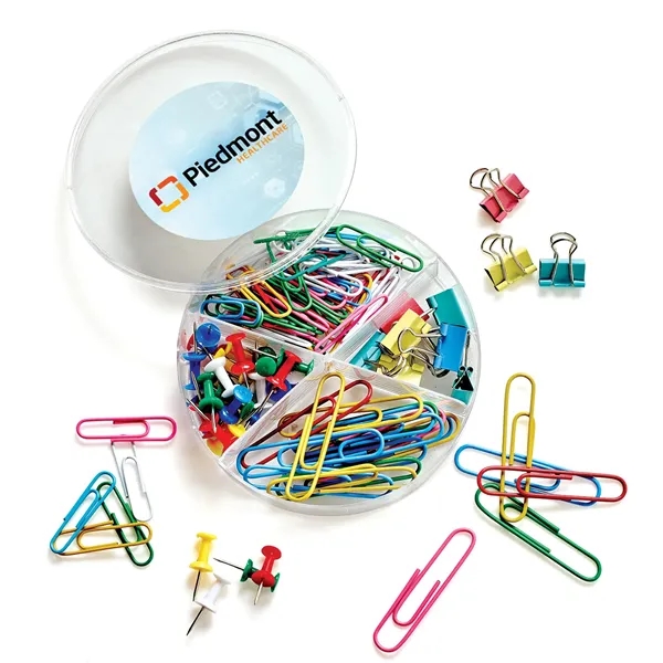 Includes 20 jumbo paper clips, 30 push pins, 50 standard paper... from ASI 46170 Compass Industries Inc
