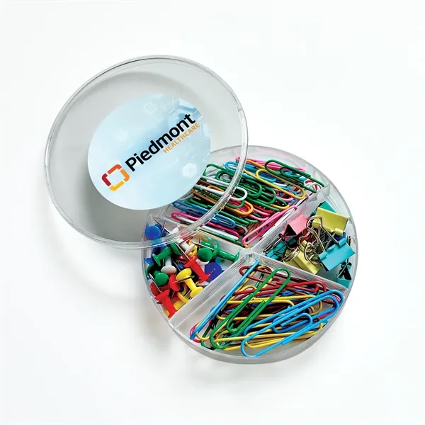Includes 20 jumbo paper clips, 30 push pins, 50 standard paper... from ASI 46170 Compass Industries Inc