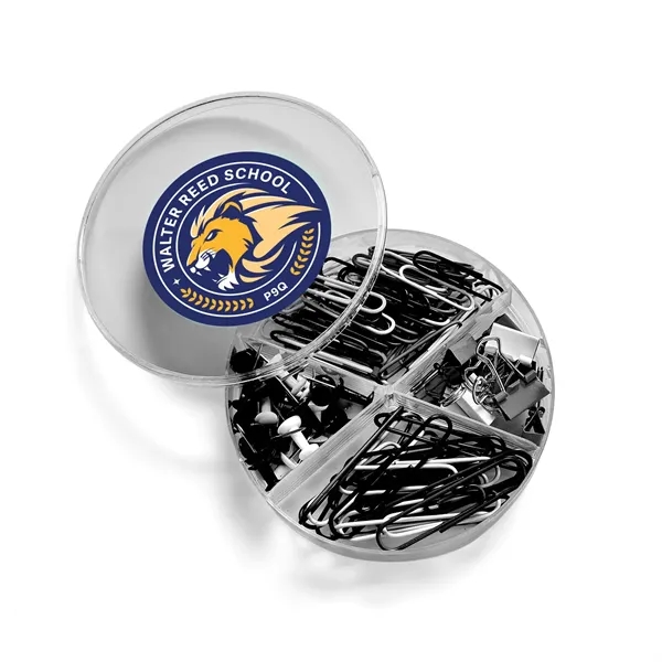 Includes 20 jumbo paper clips, 30 push pins, 50 standard paper... from ASI 46170 Compass Industries Inc