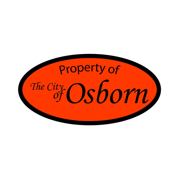 Die Cut Oval Roll Label (1 1/16"x2 1/8")... from ASI 56950 Gill Studios Inc