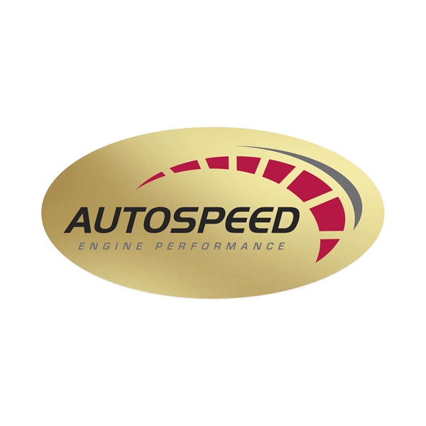 Die Cut Oval Roll Label (3/4"x1 1/2")... from ASI 56950 Gill Studios Inc