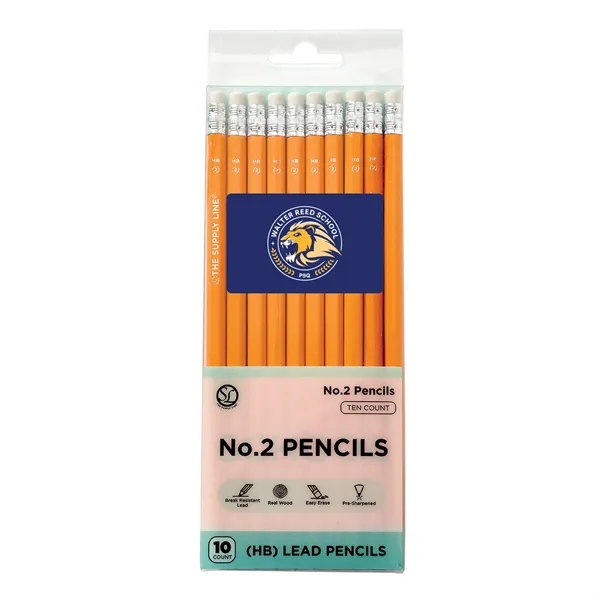 A clean, ready-to-use set of sharpened No. 2 pencils housed in... from ASI 46170 Compass Industries Inc