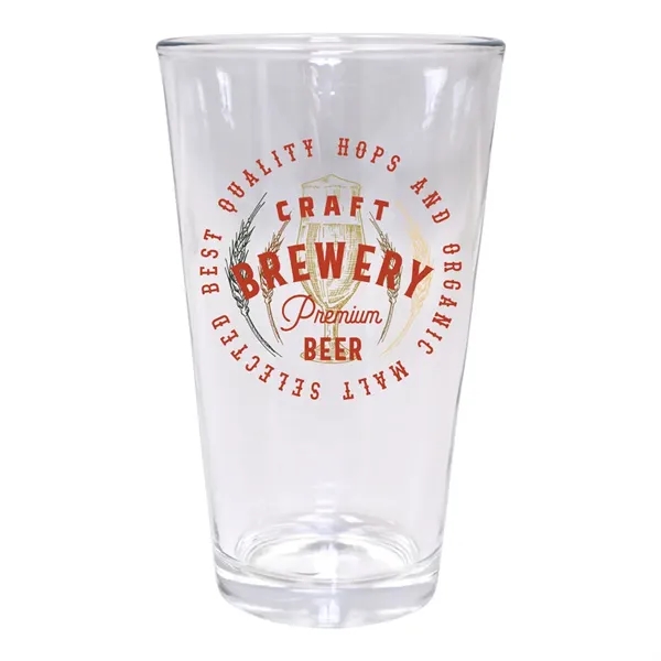 16 oz. Pint Glass, USA - Get Set of 4, Full... from ASI 30270 Aakron Line