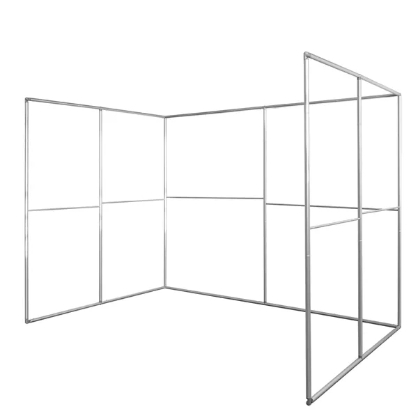 U-Shape Backdrop Display 20'w x 90"h, aluminum frame, full color imprint... from ASI 49891 Discount Marketing Products / DMP