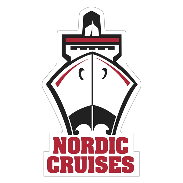 Custom die cut roll label.... from ASI 56950 Gill Studios Inc