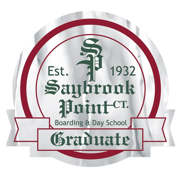 Round Special Occasion Roll Label w/ Banner.... from ASI 56950 Gill Studios Inc / Gill-Line®