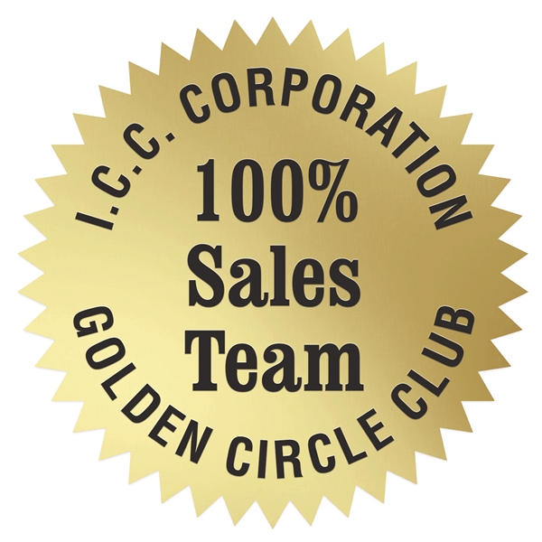 Round Special Occasion Roll Label w/ Pinked Edge.... from ASI 56950 Gill Studios Inc / Gill-Line®