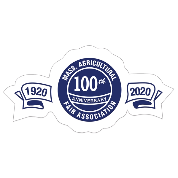 Round Special Occasion Roll Label w/ Side Banners.... from ASI 56950 Gill Studios Inc / Gill-Line®