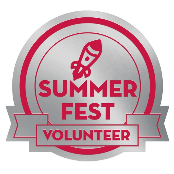 Round Special Occasion Roll Label w/ Banner.... from ASI 56950 Gill Studios Inc / Gill-Line®