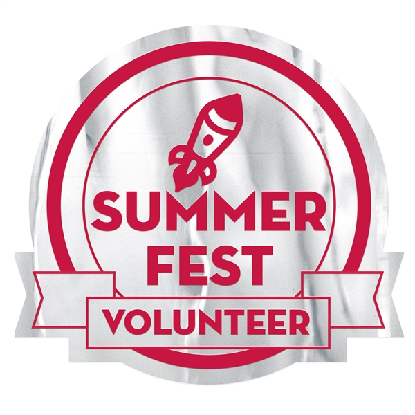 Round Special Occasion Roll Label w/ Banner.... from ASI 56950 Gill Studios Inc / Gill-Line®