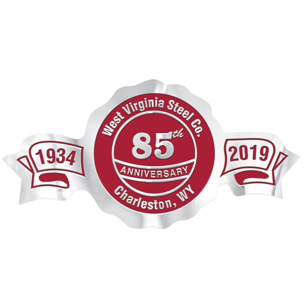 Rosette ribbon embossed roll seal measuring 1 1/2" x 3" with... from ASI 56950 Gill Studios Inc / Gill-Line®