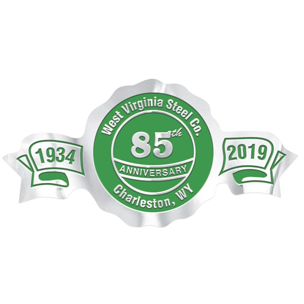 Rosette ribbon embossed roll seal measuring 1 1/2" x 3" with... from ASI 56950 Gill Studios Inc / Gill-Line®