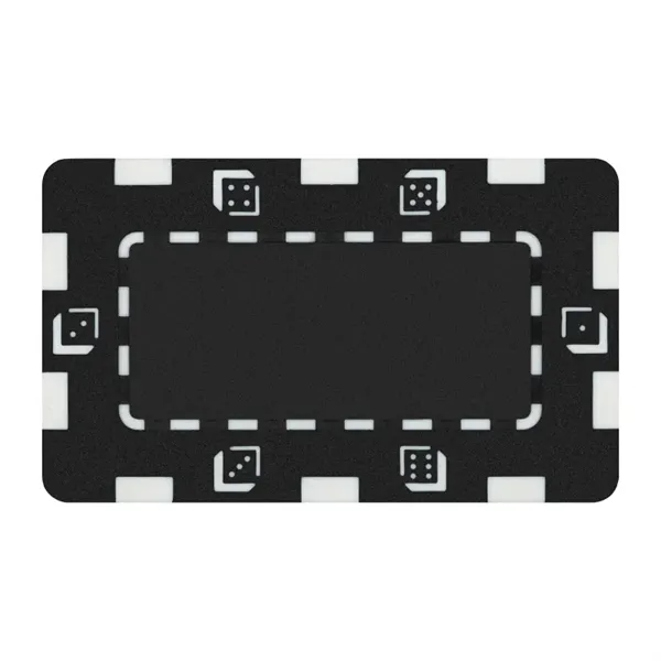 31 g professional dice rectangular chips plaques made of durable clay-resin... from ASI 57655 STOPNGO Line