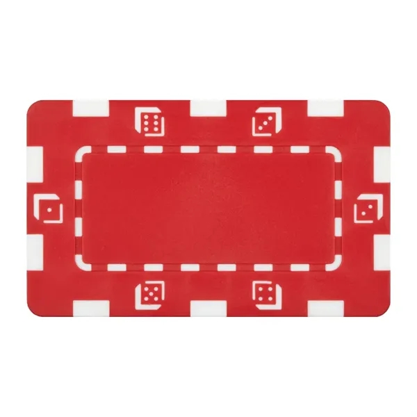 31 g professional dice rectangular chips plaques made of durable clay-resin... from ASI 57655 STOPNGO Line