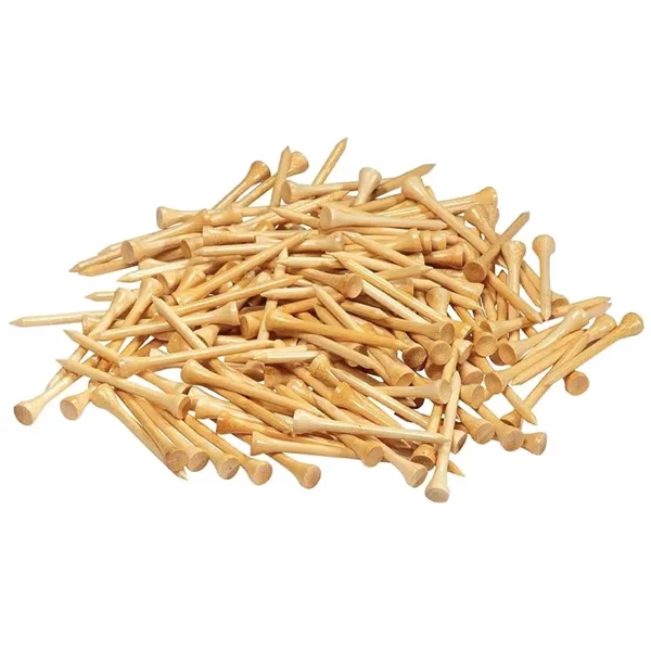 2 3/4" golf tees crafted from bamboo.... from ASI 57655 STOPNGO Line