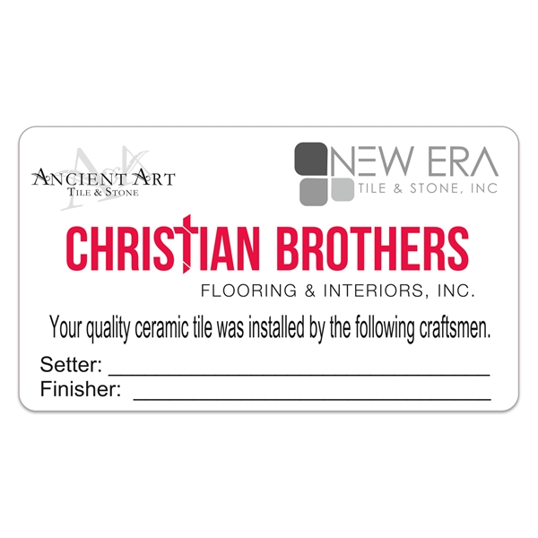 Rectangle EZ-Peel repositionable label made of white gloss paper.... from ASI 56950 Gill Studios Inc / Gill-Line®